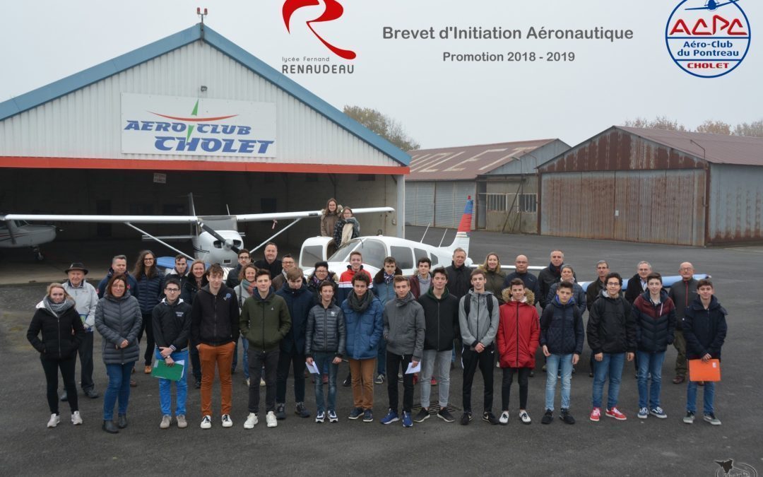 BIA, visite de l’aérodrome de Cholet