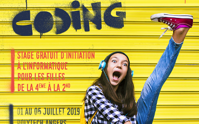 Girls’R Coding – 1-5 juillet Polytech Angers