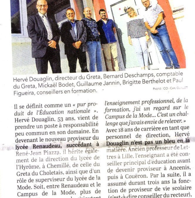 Revue de presse du 2/09 au 6/09