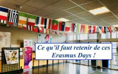 Ce que vous devez retenir des ERASMUS DAYS 2023 !