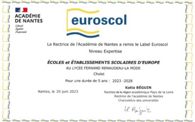 Label Euroscol mention Expertise